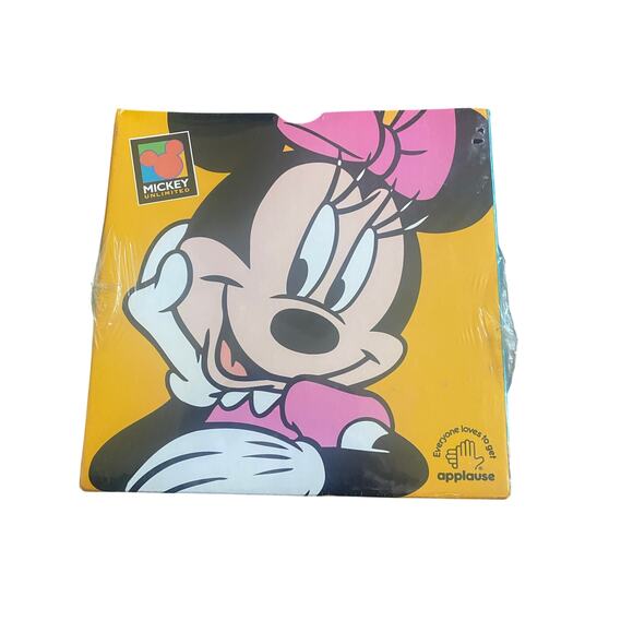 Vintage Mickey Unlimited Minnie Mouse Plush Mickey Mug pencil & Straw - Picture 6 of 7